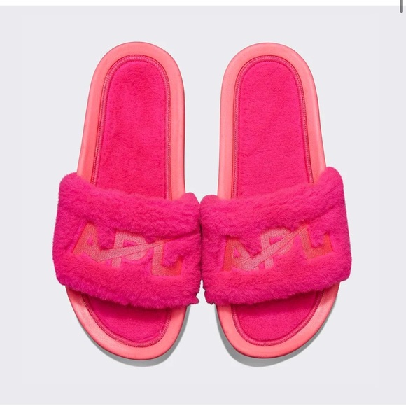 APL Shoes - APL Faux Shearling Slide Sandals